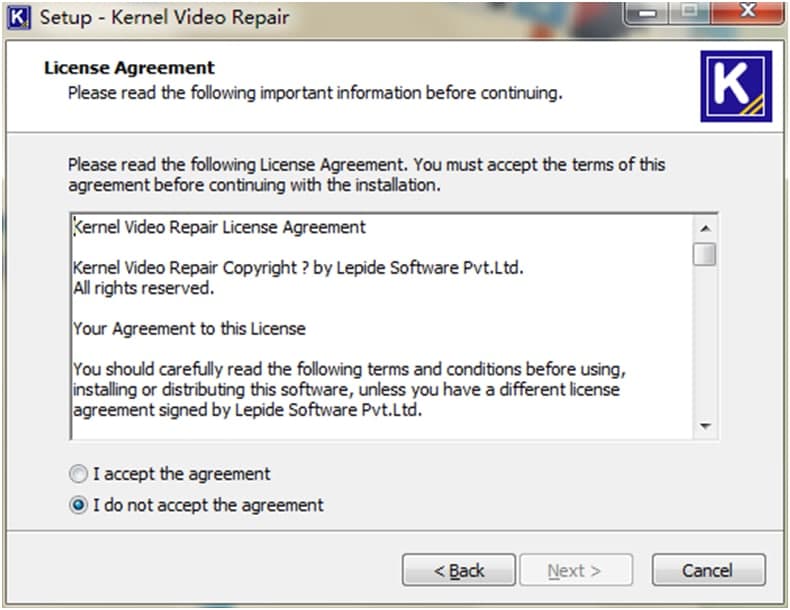 Kernel Video RepaircB