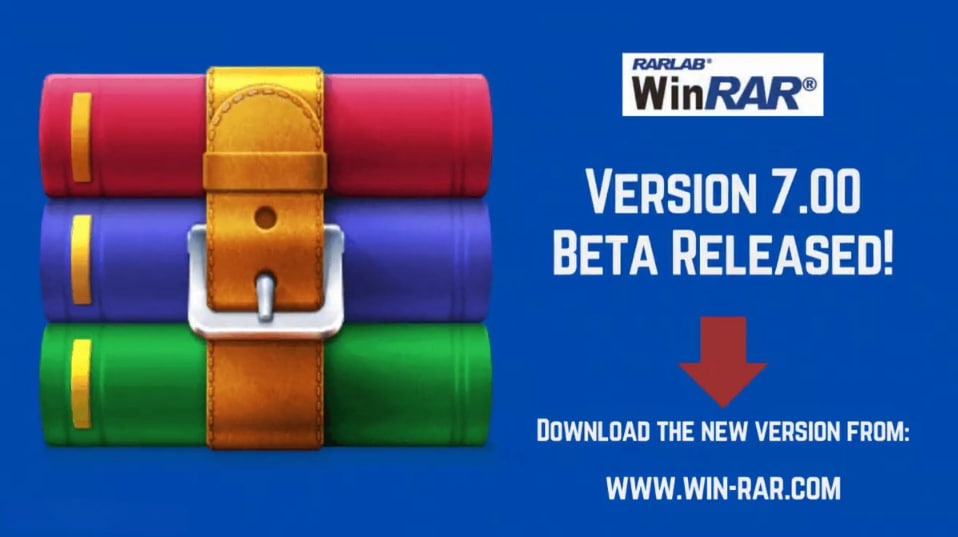 DWinRAR 7.0.0 Betal(f) (li)ش汾(li)¹